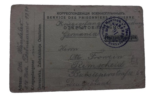 Weltkrieg russische - 1.,