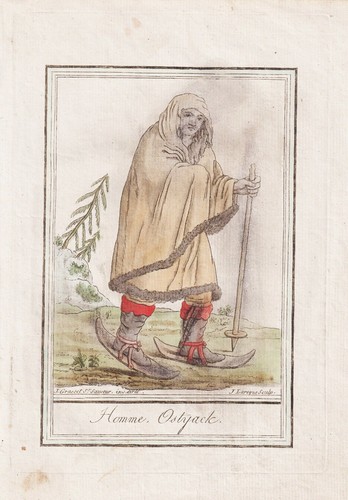 Siberia khanty man - siberia, russia