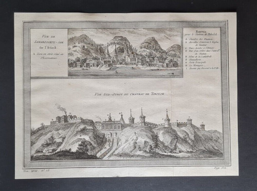Antiker druck - antiker, (1768)