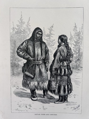 1880 ostjak volk - 1880, (khanty)