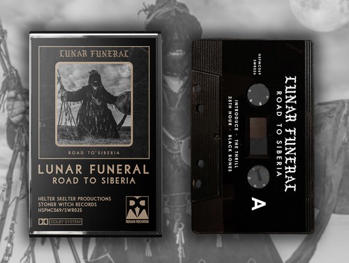 Lunar funeral road - funeral, to