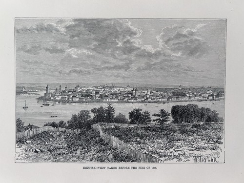 1880 ansicht von irkutsk - 1880,